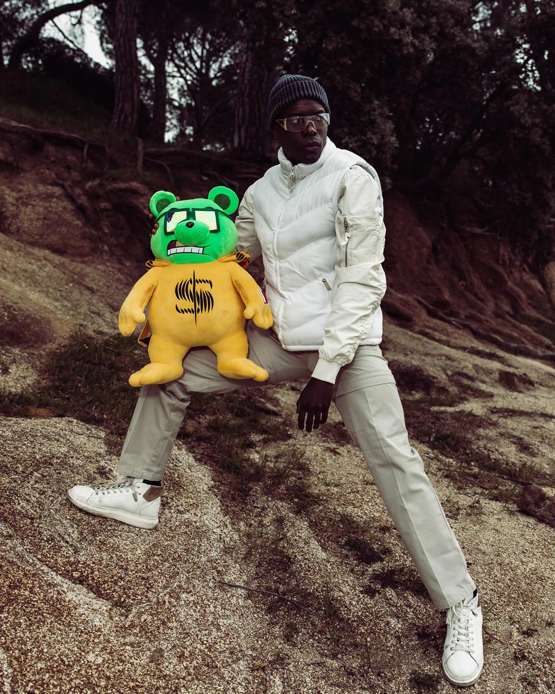 Sprayground Featured | GARFIELD MONEYBEAR SUIT TEDDYBEAR BACKPACK