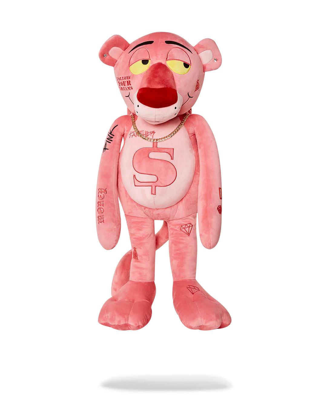 Sprayground Best Seller | PINK PANTHER UP TO NO GOOD TEDDY BEAR BACKPACK