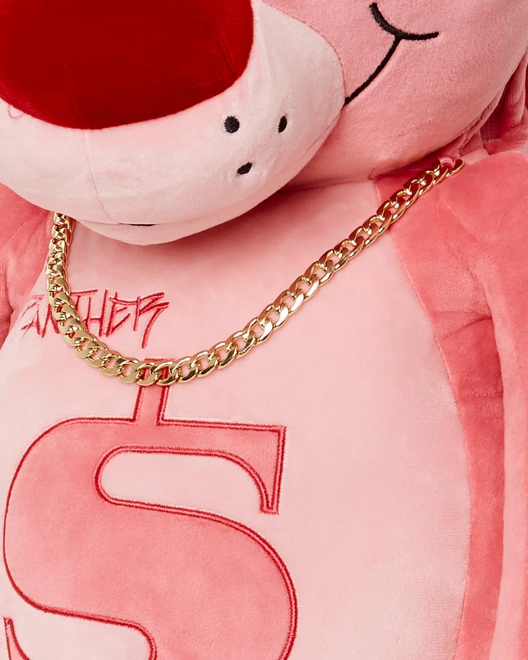 Sprayground Best Seller | PINK PANTHER UP TO NO GOOD TEDDY BEAR BACKPACK