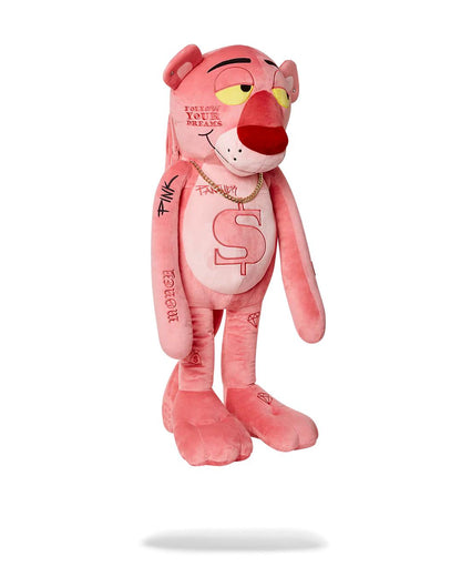 Sprayground Best Seller | PINK PANTHER UP TO NO GOOD TEDDY BEAR BACKPACK