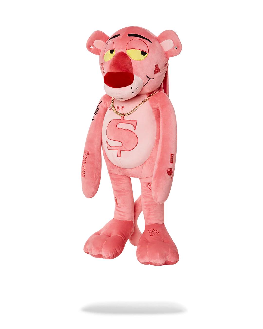 Sprayground Best Seller | PINK PANTHER UP TO NO GOOD TEDDY BEAR BACKPACK