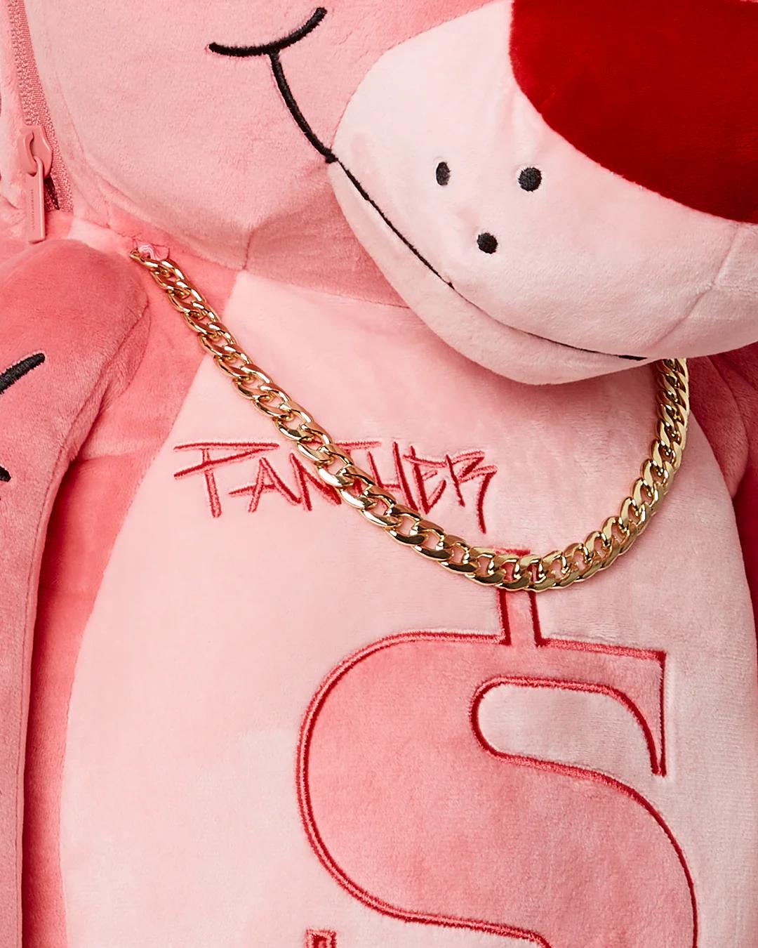 Sprayground Best Seller | PINK PANTHER UP TO NO GOOD TEDDY BEAR BACKPACK