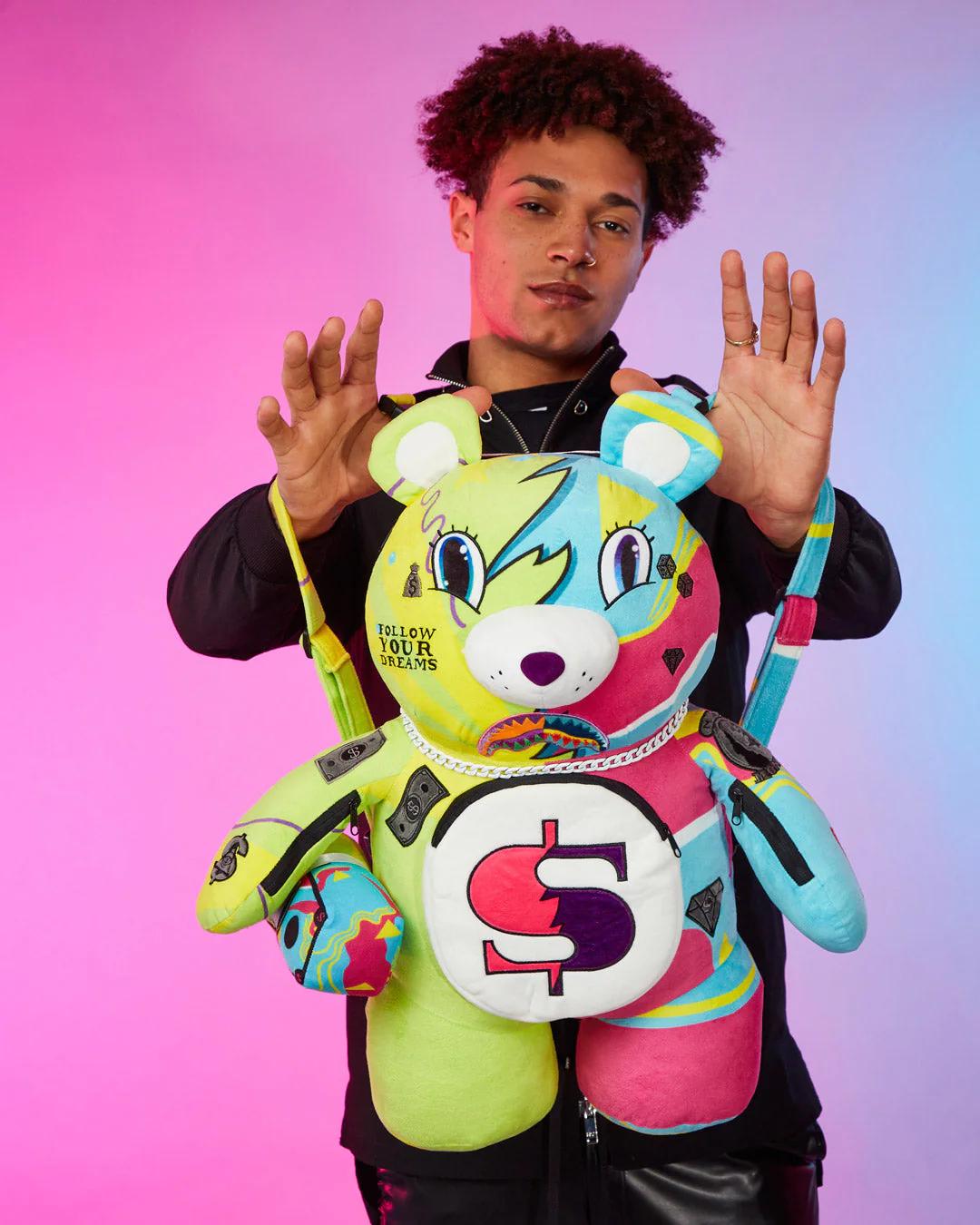 Sprayground Signature | SUPER WEIRD MONEYBEAR TEDDYBEAR BACKPACK