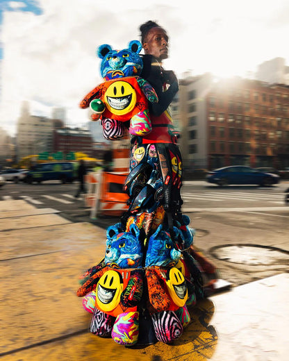 Sprayground Premium | VILLAIN MONEY BEAR TEDDYBEAR RON ENGLISH EDITION BACKPACK