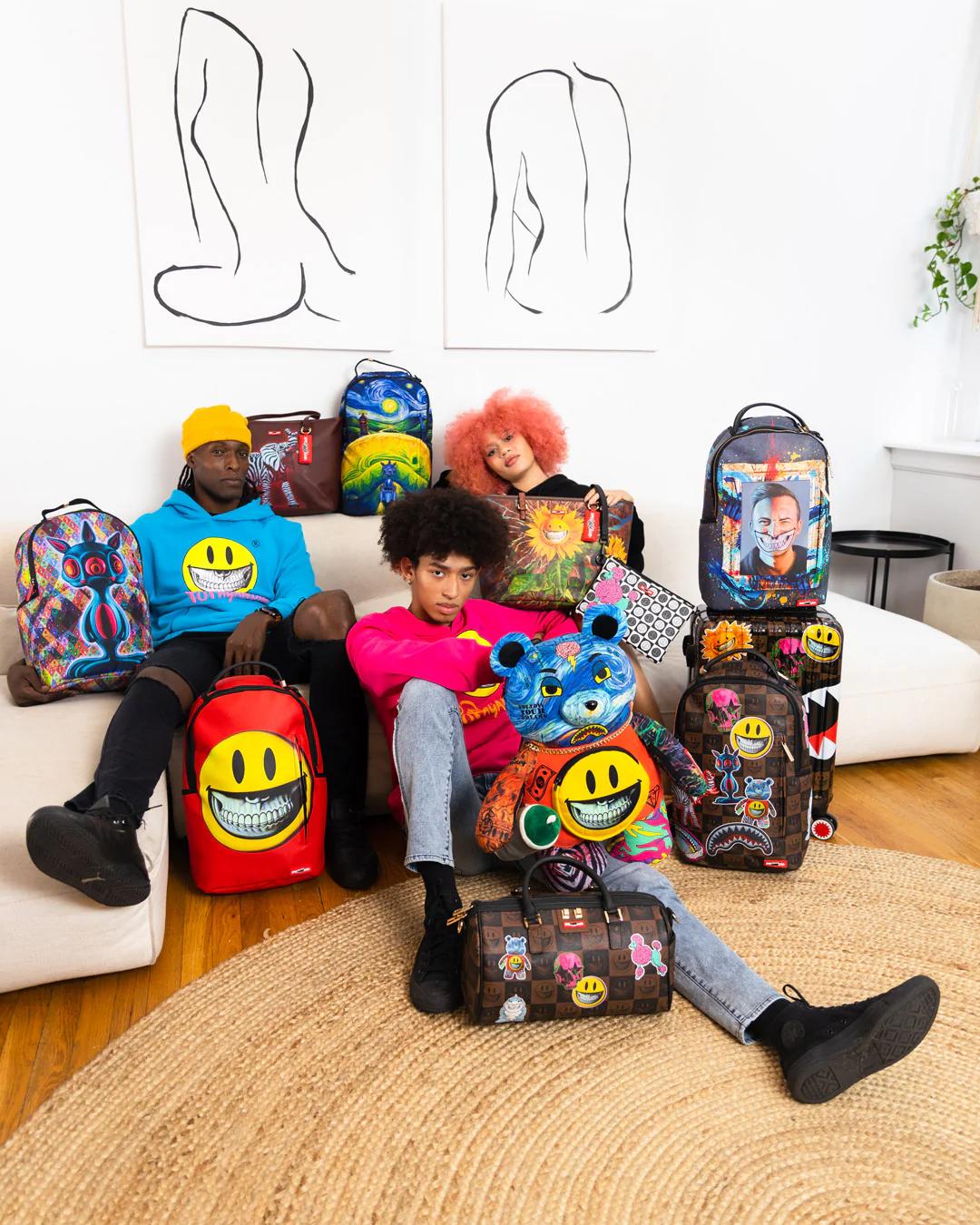 Sprayground Premium | VILLAIN MONEY BEAR TEDDYBEAR RON ENGLISH EDITION BACKPACK