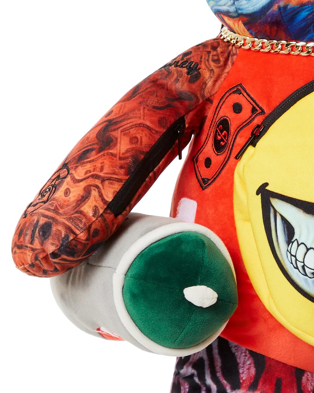 Sprayground Premium | VILLAIN MONEY BEAR TEDDYBEAR RON ENGLISH EDITION BACKPACK