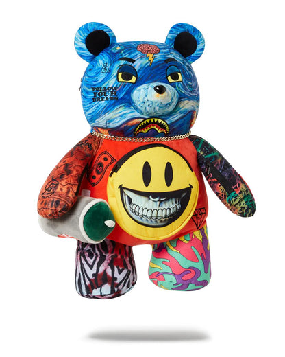Sprayground Premium | VILLAIN MONEY BEAR TEDDYBEAR RON ENGLISH EDITION BACKPACK