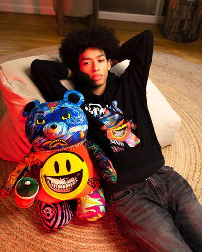 Sprayground Premium | VILLAIN MONEY BEAR TEDDYBEAR RON ENGLISH EDITION BACKPACK