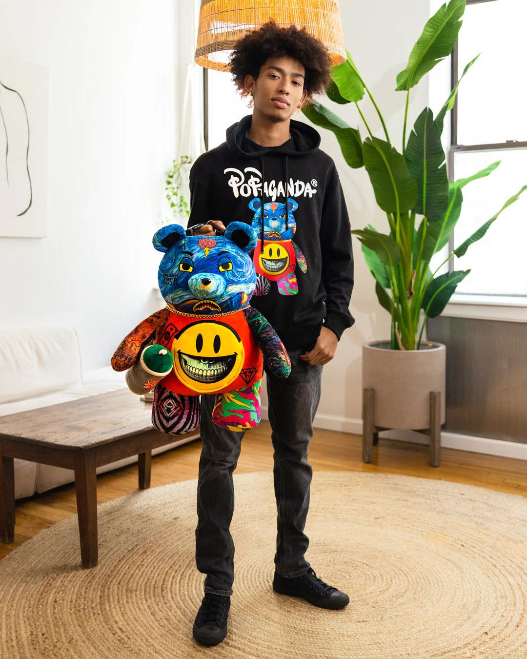 Sprayground Premium | VILLAIN MONEY BEAR TEDDYBEAR RON ENGLISH EDITION BACKPACK