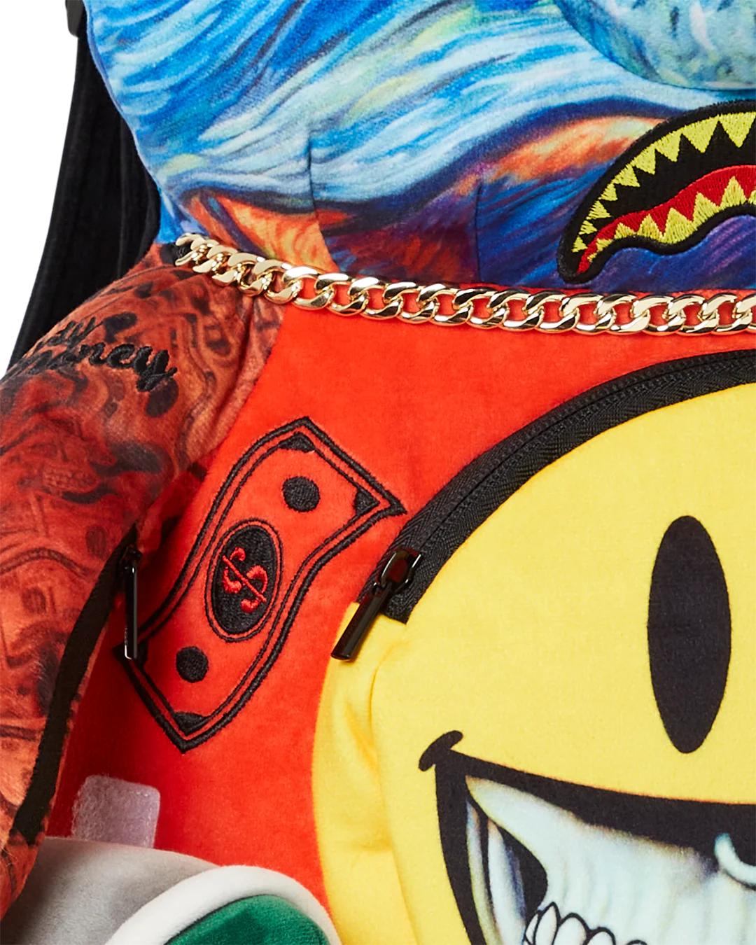 Sprayground Premium | VILLAIN MONEY BEAR TEDDYBEAR RON ENGLISH EDITION BACKPACK