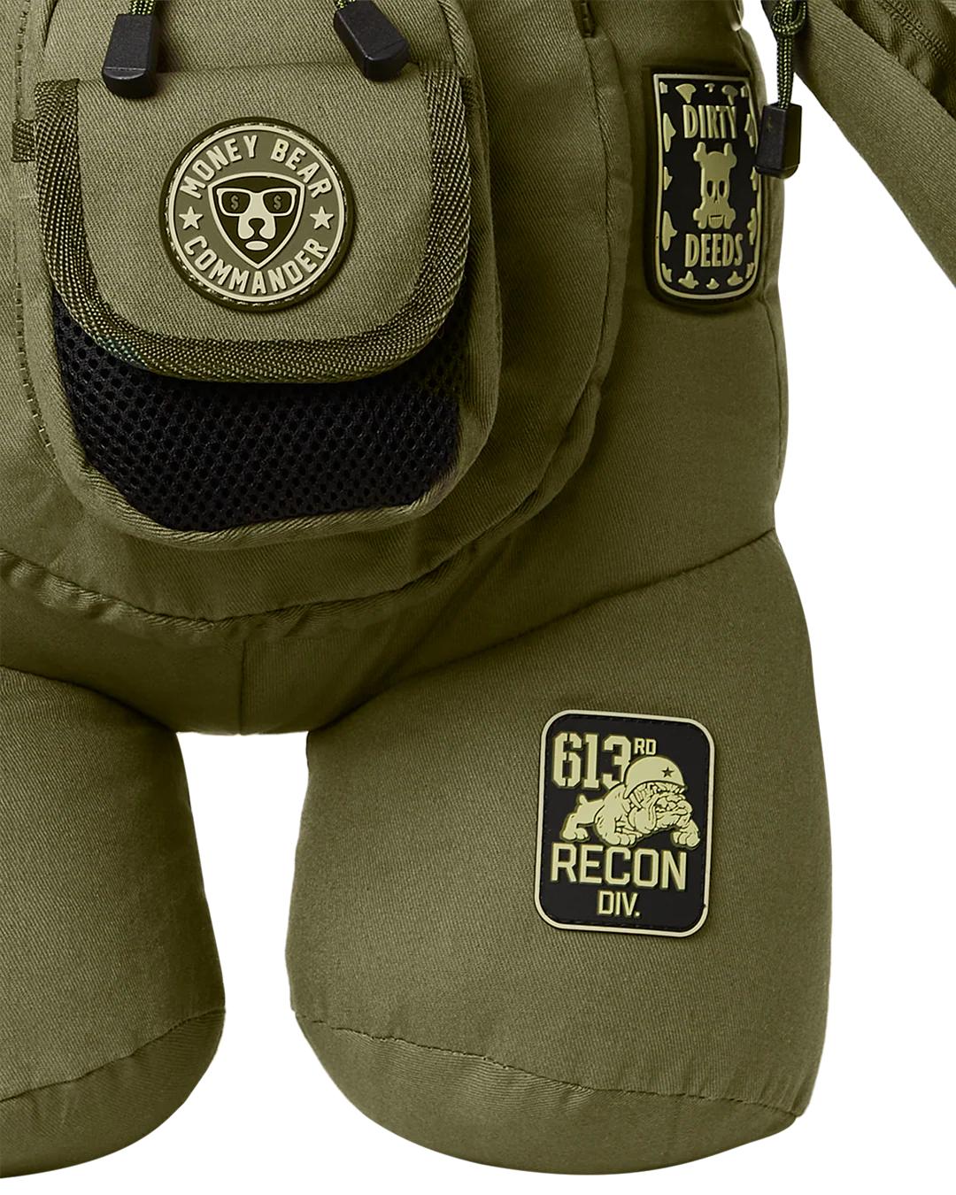 Sprayground New | SPECIAL OPS FULL THROTTLE MONEYBEAR TEDDYBEAR BACKPACK