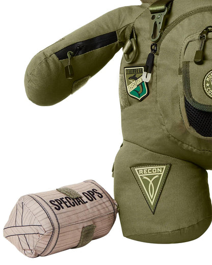 Sprayground New | SPECIAL OPS FULL THROTTLE MONEYBEAR TEDDYBEAR BACKPACK