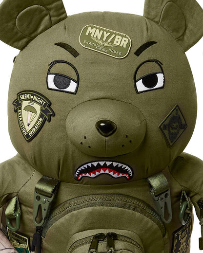 Sprayground New | SPECIAL OPS FULL THROTTLE MONEYBEAR TEDDYBEAR BACKPACK