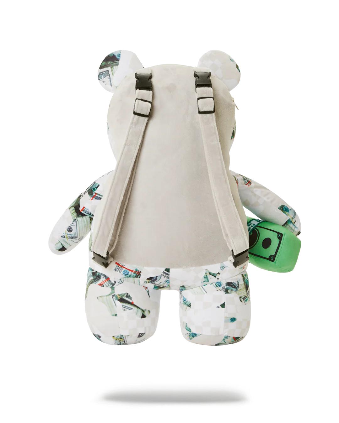 Sprayground Signature | FEROCIOU$ MONEYBEAR TEDDYBEAR BACKPACK