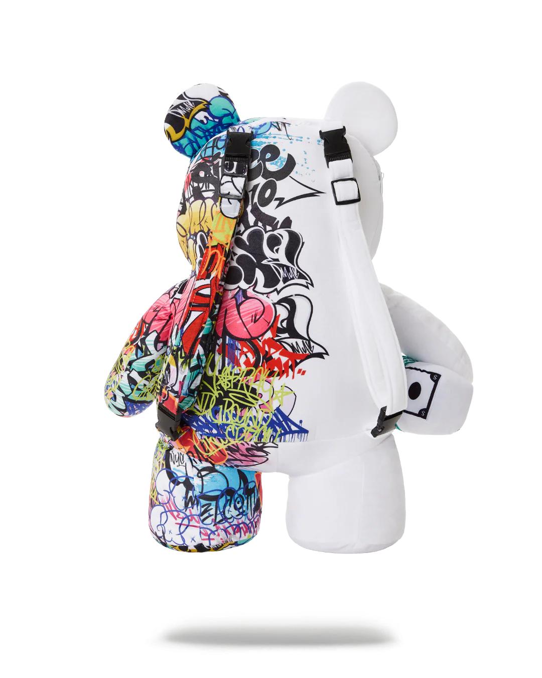 Sprayground Classic | HALF GRAFF MONEYBEAR TEDDYBEAR BACKPACK