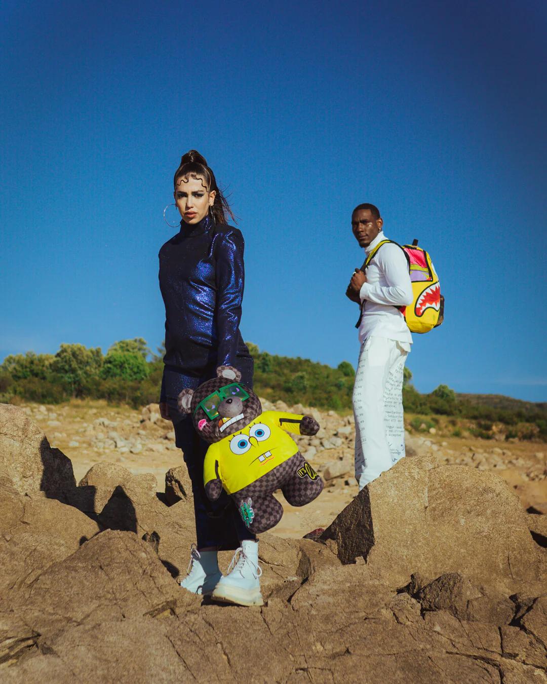 Sprayground Essential | SPONGEBOB MONEYBEAR TEDDYBEAR BACKPACK