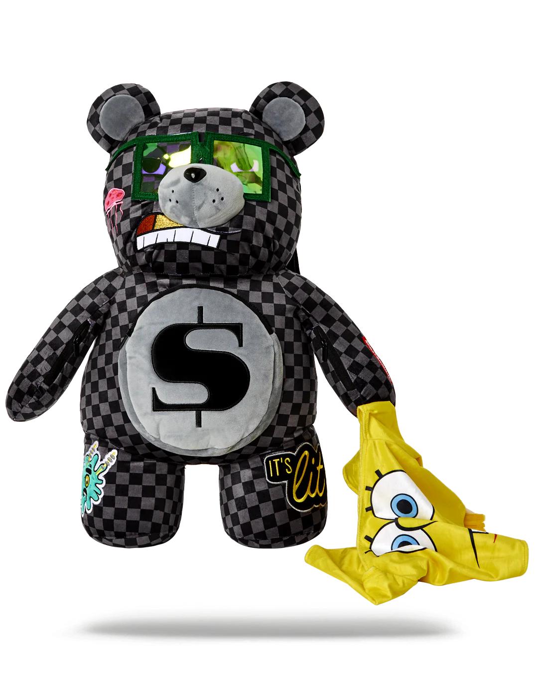 Sprayground Essential | SPONGEBOB MONEYBEAR TEDDYBEAR BACKPACK
