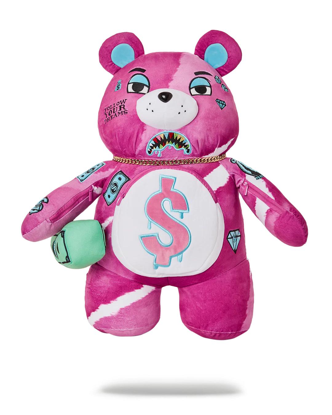 Sprayground Featured | PINK PUNK MONEYBEAR TEDDYBEAR BACKPACK