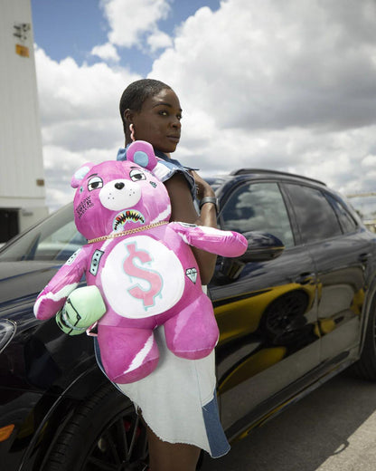 Sprayground Featured | PINK PUNK MONEYBEAR TEDDYBEAR BACKPACK