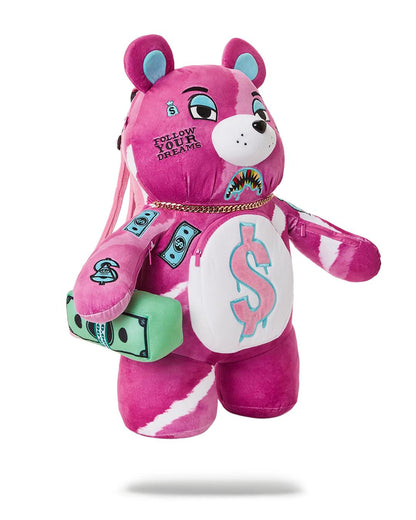 Sprayground Featured | PINK PUNK MONEYBEAR TEDDYBEAR BACKPACK
