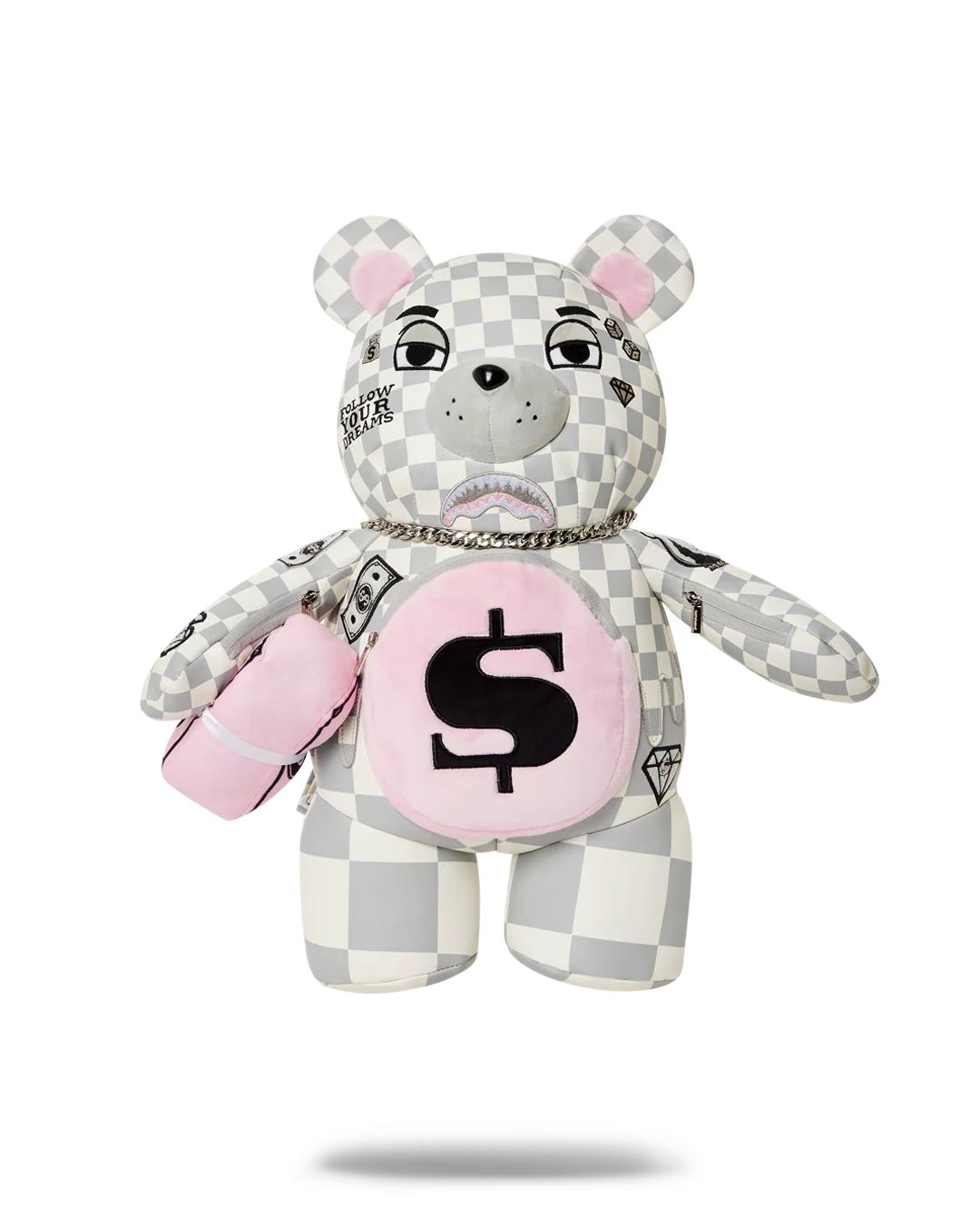 Sprayground Popular | XTC LA PALAIS MEDIUM MONEYBEAR TEDDYBEAR BACKPACK