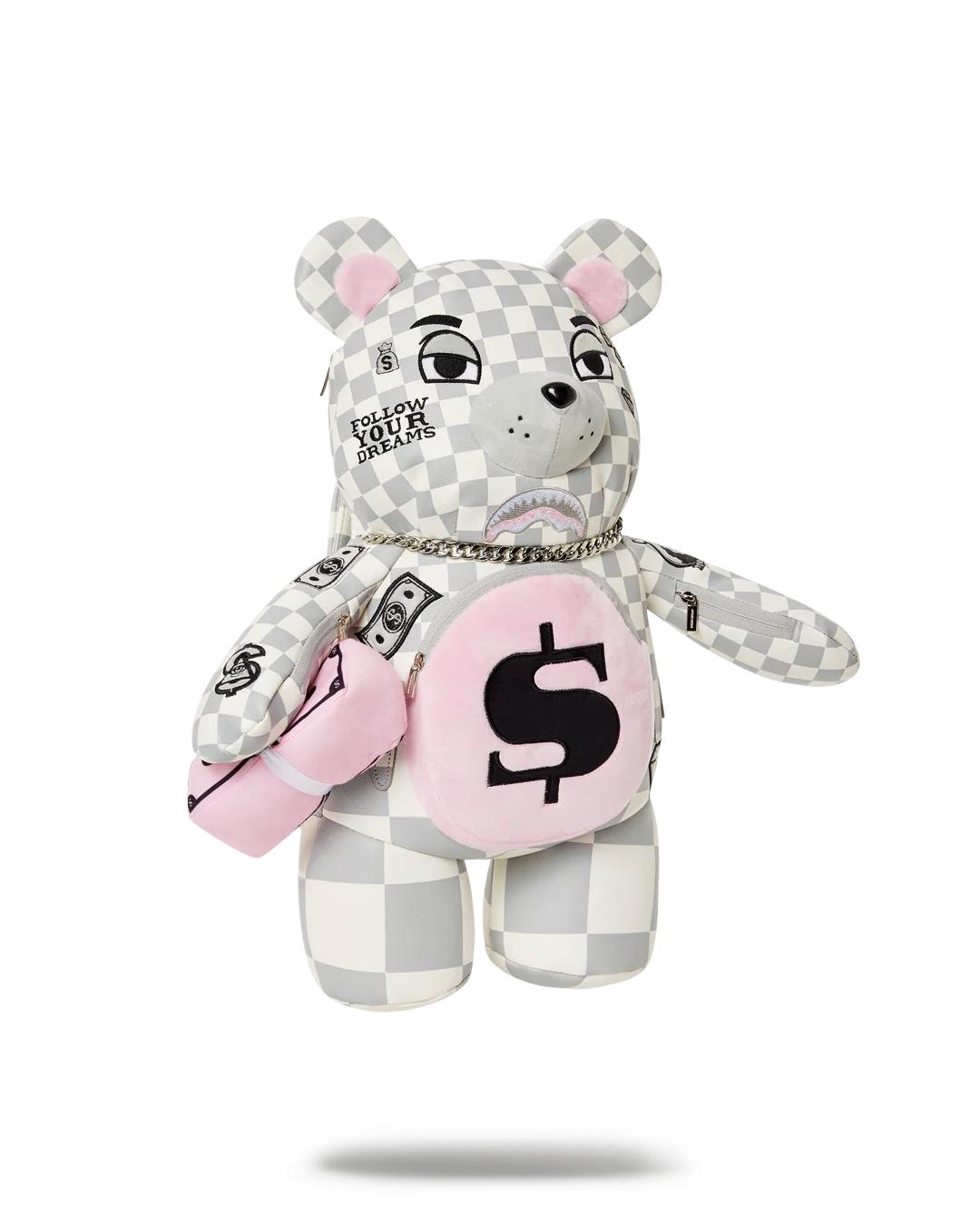 Sprayground Popular | XTC LA PALAIS MEDIUM MONEYBEAR TEDDYBEAR BACKPACK