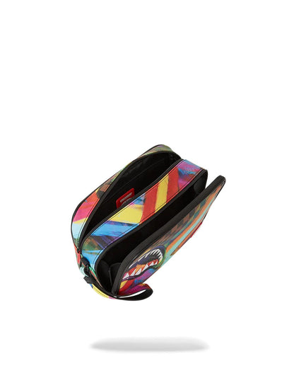 Sprayground Exclusive | SHARKS IN PARIS CITY STREAKS TOILETRY BAG