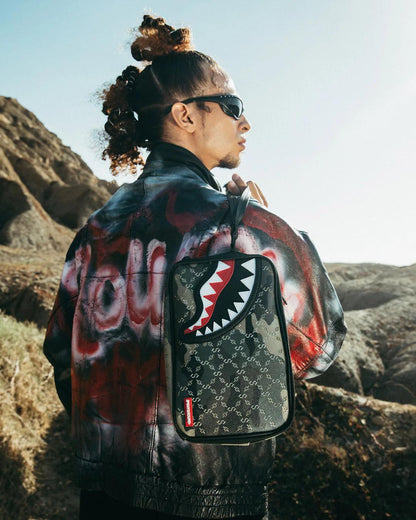 Sprayground Classic | LASERS BLAZIN TOILETRY BRICKSIDE BAG