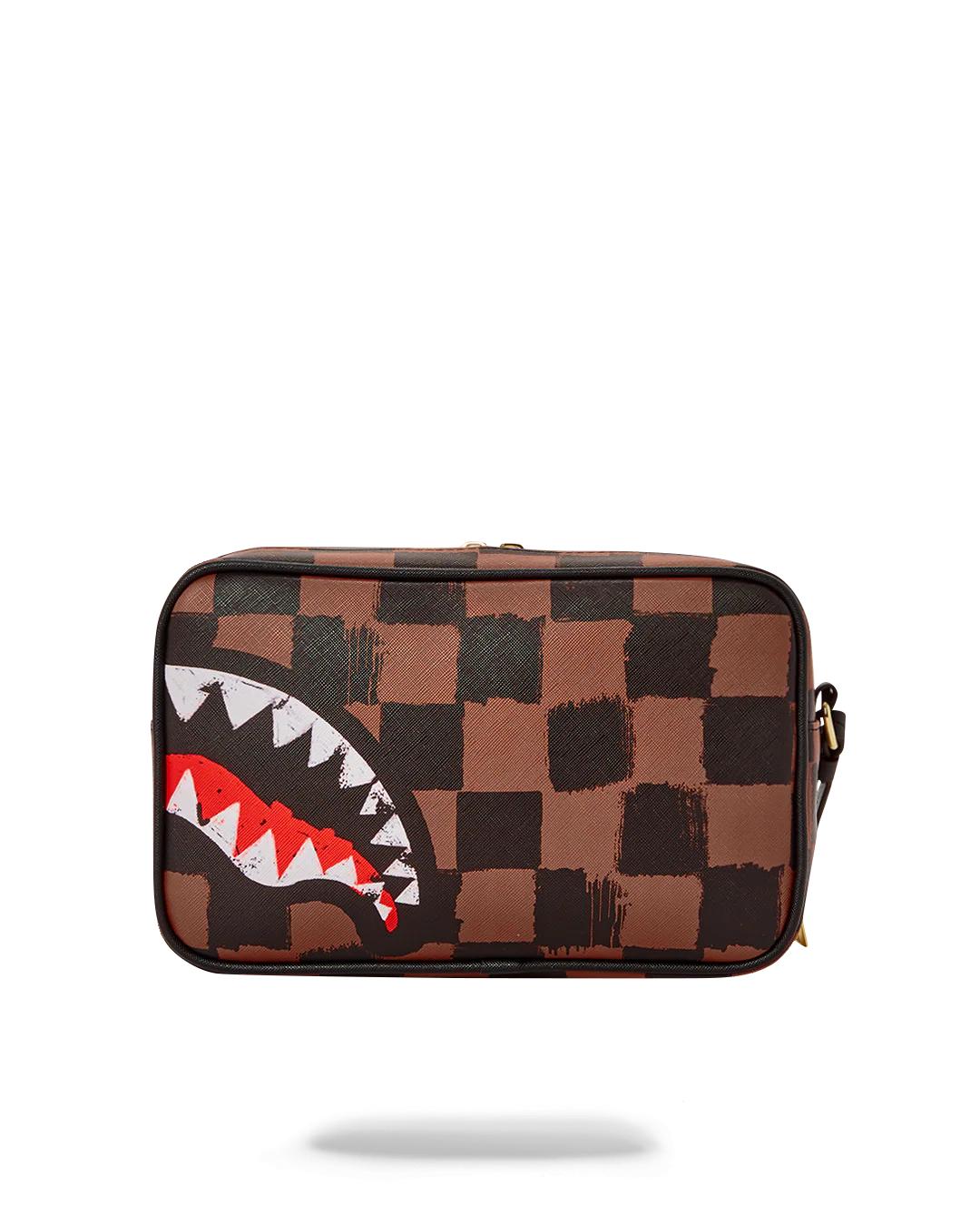 Sprayground Premium | SHARKS IN PARIS VANQUISH TOILETRY BAG