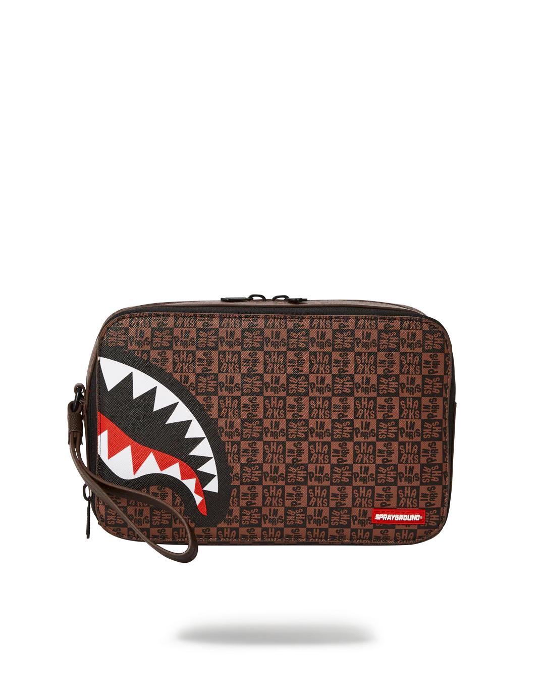 Sprayground Featured | FRENZY SHARKS TOILETRY BAG