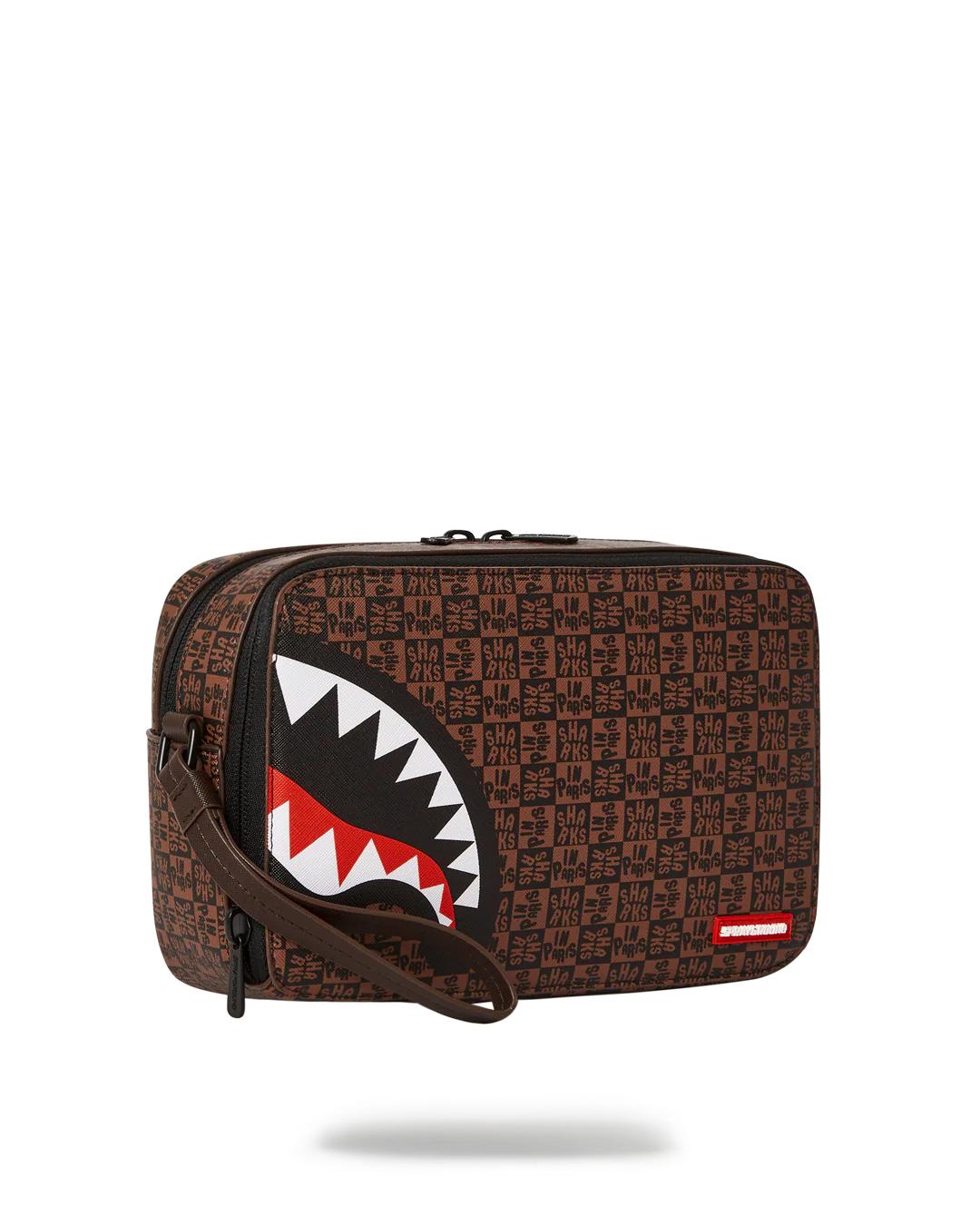 Sprayground Featured | FRENZY SHARKS TOILETRY BAG
