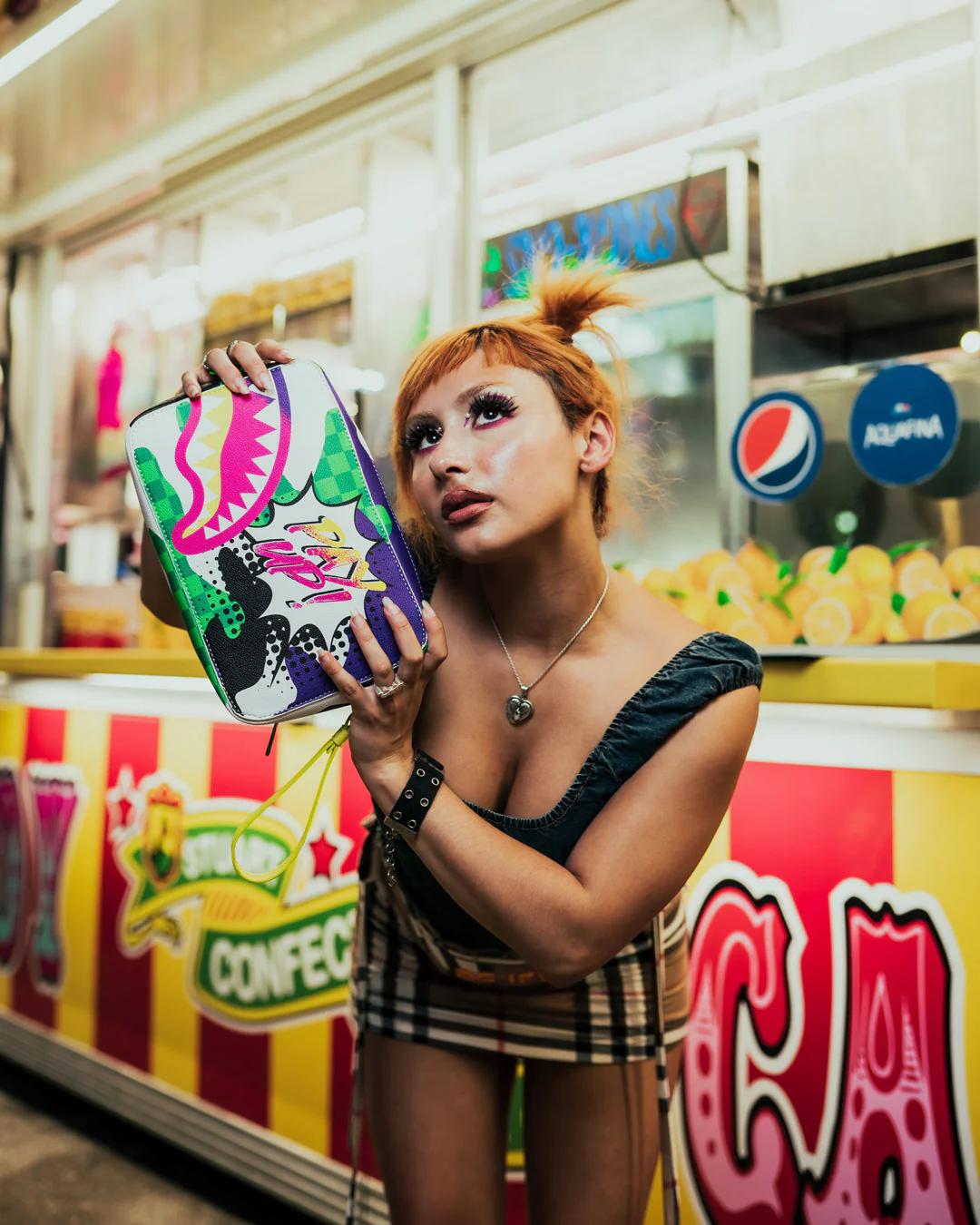 Sprayground Trending | DREAMY TECHNICOLOR TOILETRY BAG