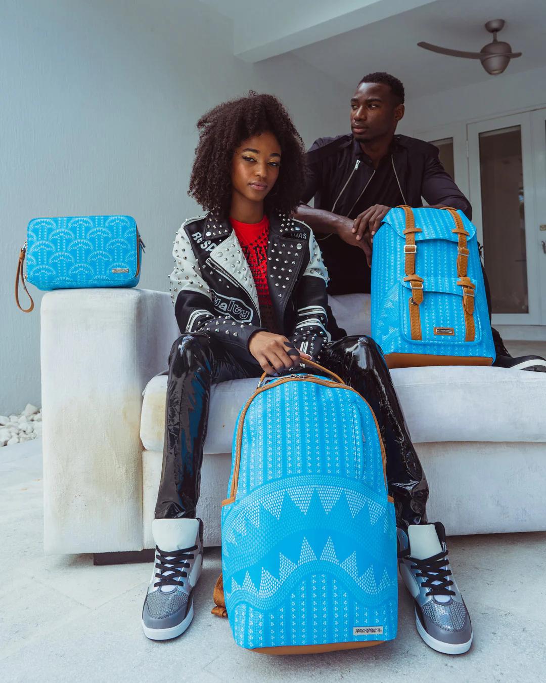 Sprayground Featured | ILLUCHAINS TURQ TOILETRY BAG
