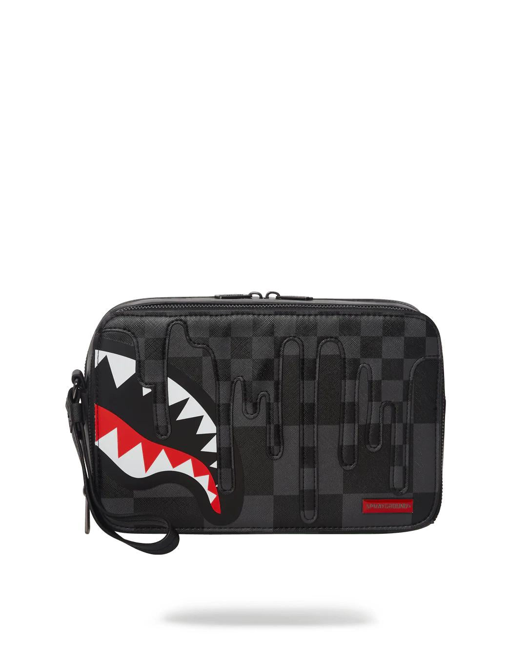 Sprayground Trending | XTC GREY SHARKS IN PARIS TOILETRY BAG