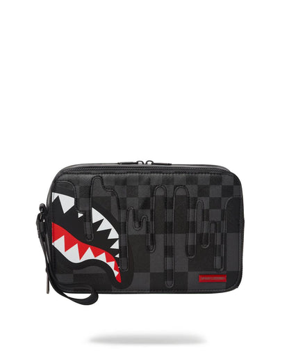 Sprayground Trending | XTC GREY SHARKS IN PARIS TOILETRY BAG