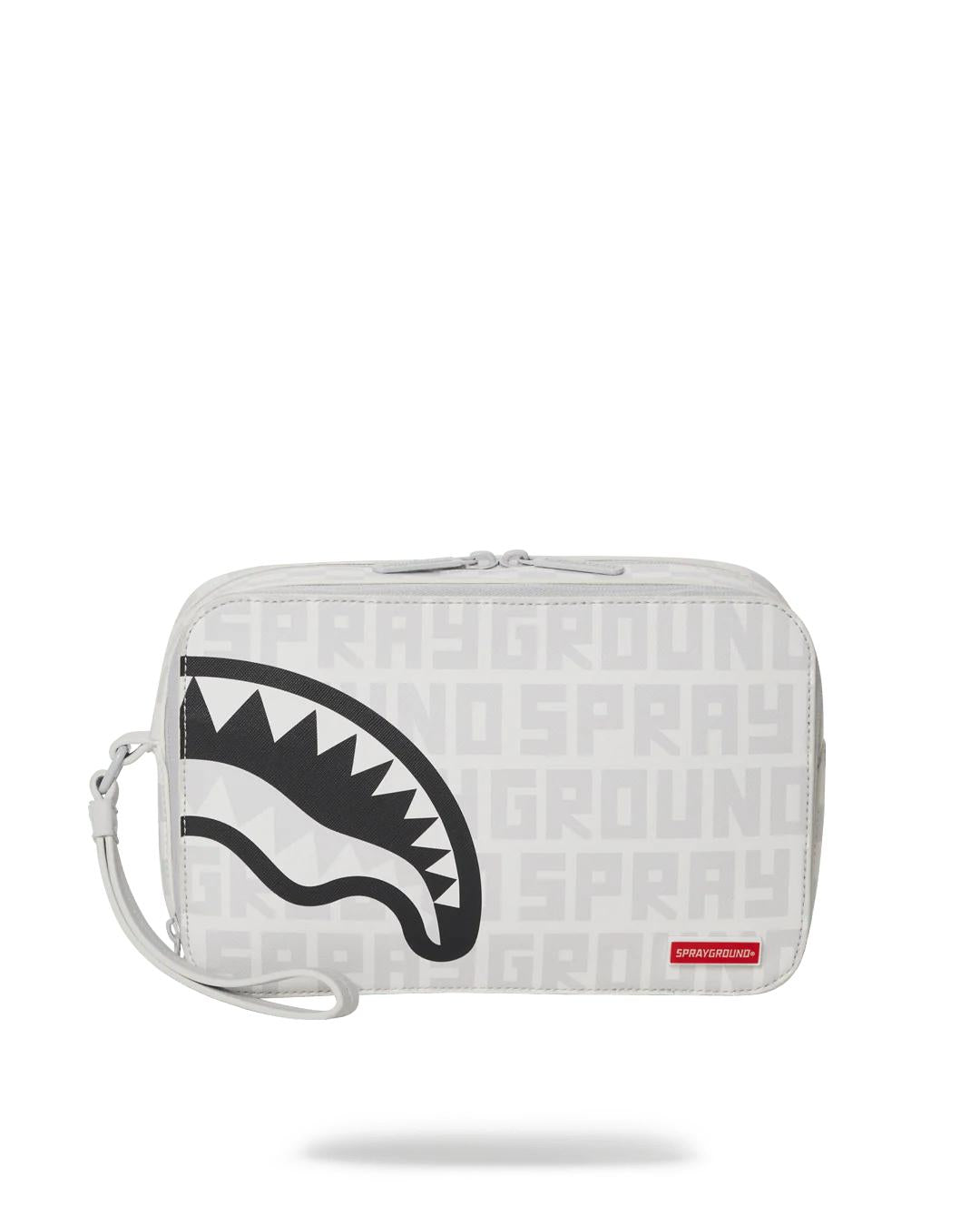 Sprayground Recommended | SPLIT THE CHECK (PEARL) TOILETRY BAG