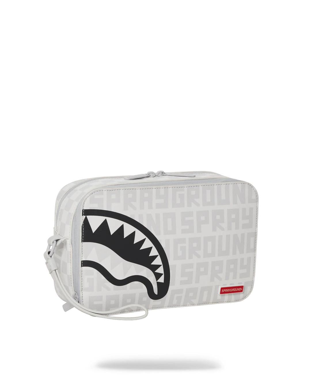 Sprayground Recommended | SPLIT THE CHECK (PEARL) TOILETRY BAG
