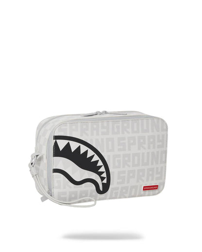 Sprayground Recommended | SPLIT THE CHECK (PEARL) TOILETRY BAG