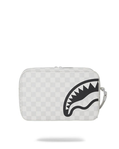 Sprayground Recommended | SPLIT THE CHECK (PEARL) TOILETRY BAG