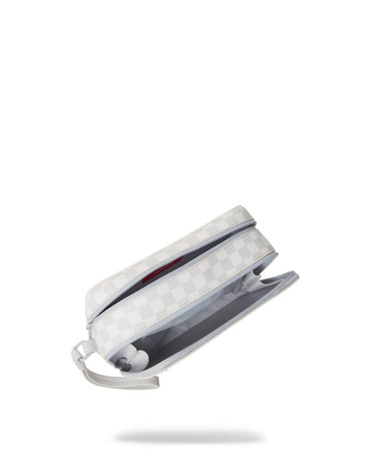 Sprayground Recommended | SPLIT THE CHECK (PEARL) TOILETRY BAG