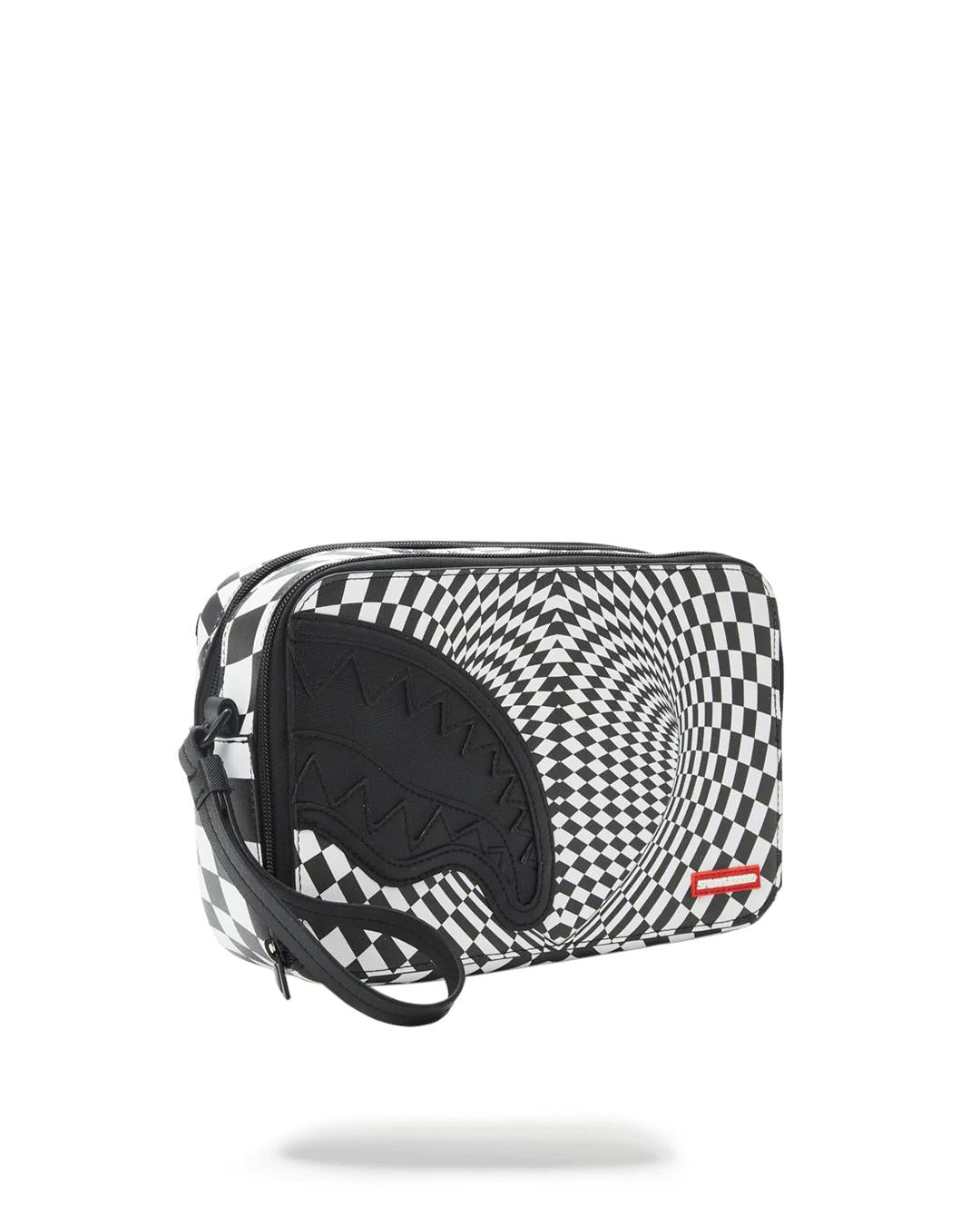 Sprayground Signature | TRIPPY CHECK TOILETRY AKA MONEY BAG