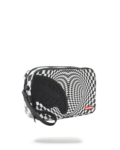 Sprayground Signature | TRIPPY CHECK TOILETRY AKA MONEY BAG