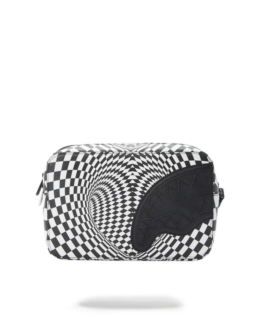 Sprayground Signature | TRIPPY CHECK TOILETRY AKA MONEY BAG