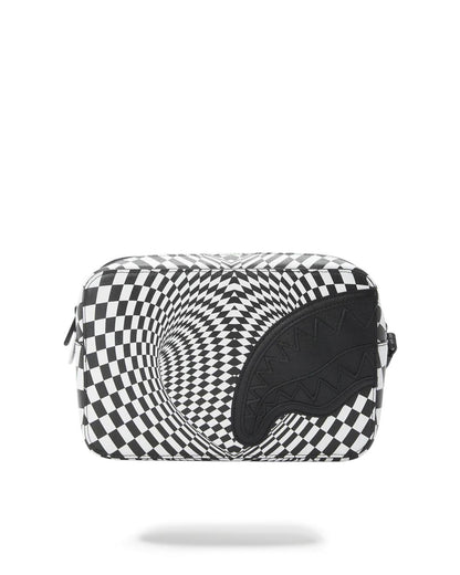 Sprayground Signature | TRIPPY CHECK TOILETRY AKA MONEY BAG