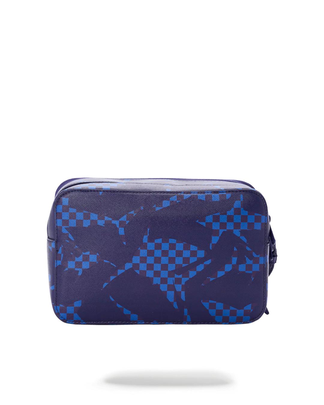 Sprayground Essential | SHARK CHECK (BLUE) TOILETRY