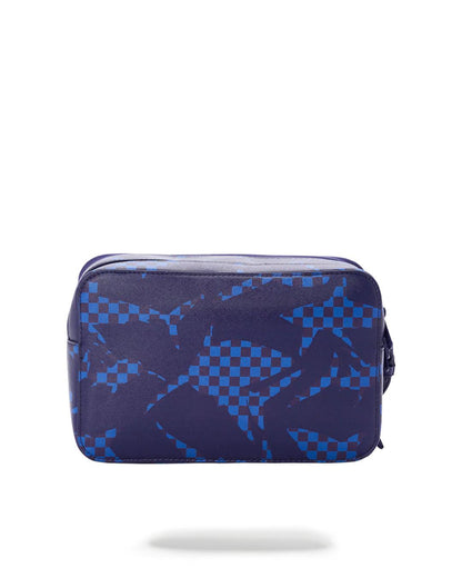 Sprayground Essential | SHARK CHECK (BLUE) TOILETRY