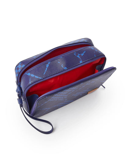 Sprayground Essential | SHARK CHECK (BLUE) TOILETRY
