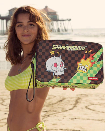 Sprayground Recommended | WTF SHARK TOILETRY BAG
