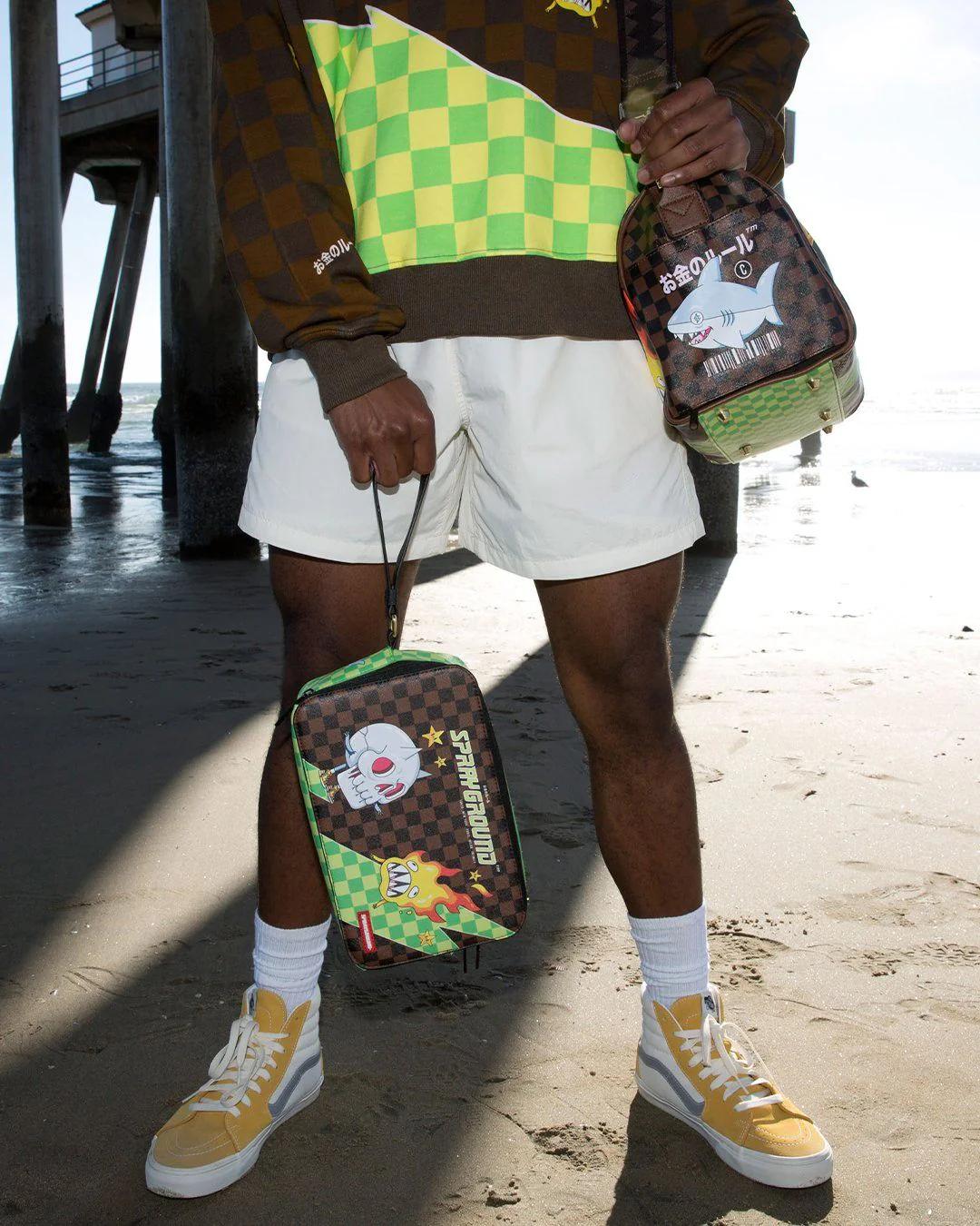 Sprayground Recommended | WTF SHARK TOILETRY BAG