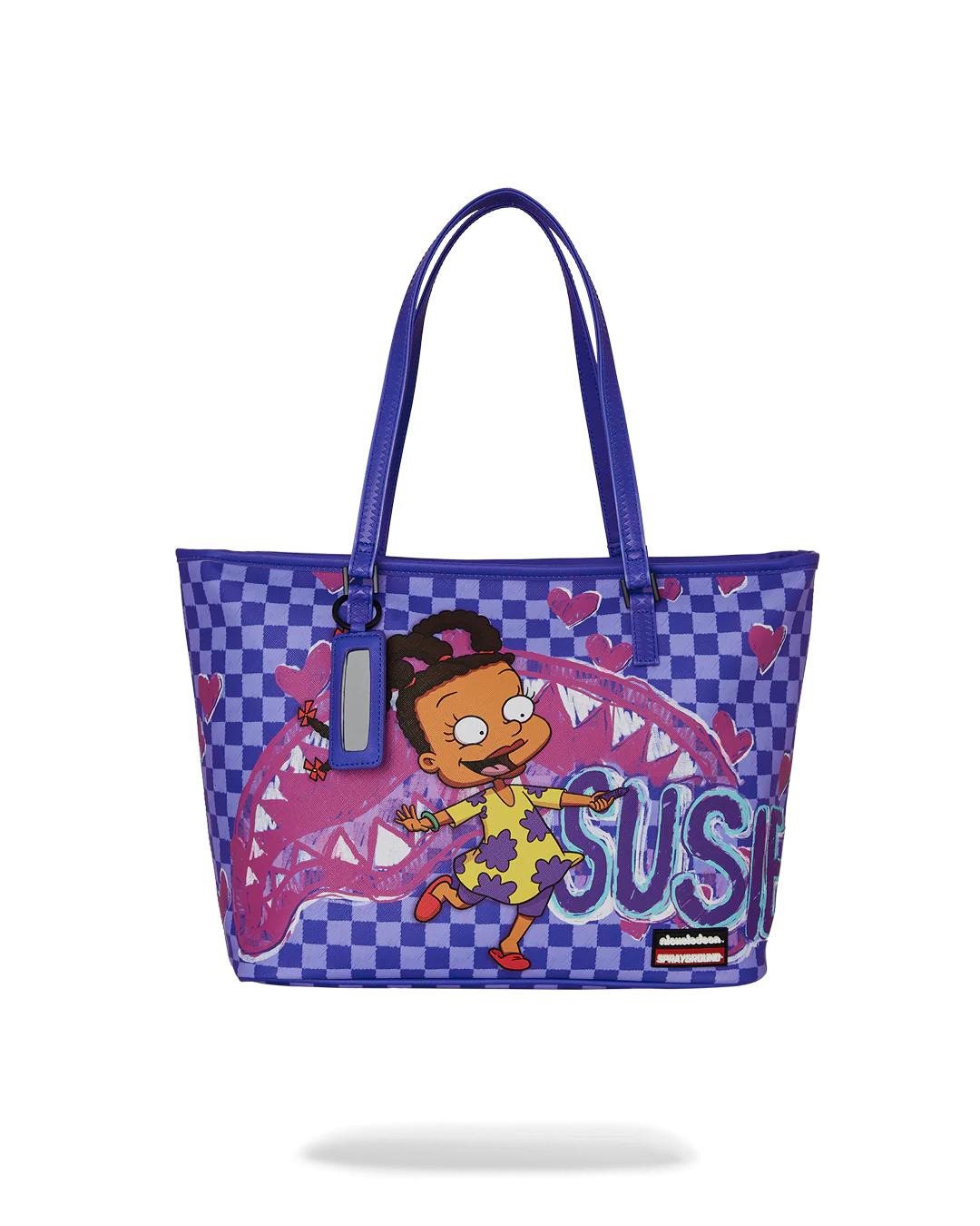 Sprayground Recommended | RUGRATS SUSIE CRAYON SHARK MESSENGER TOTE